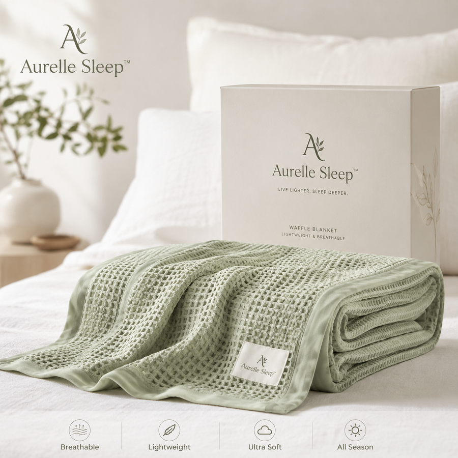Aurelle Sleep™ Waffle Blanket